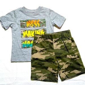 Swiggles Toddler 2 piece Shorts Set.